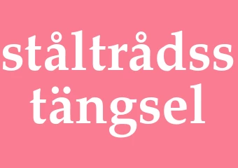 Synonym ståltrådsstängsel