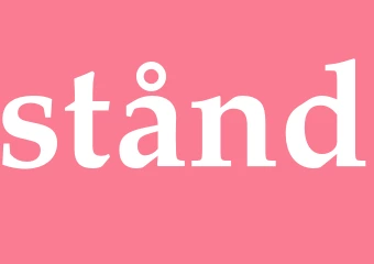Synonym stånd