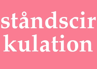 Synonym ståndscirkulation