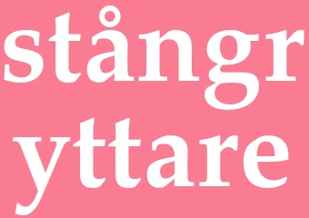 Synonym stångryttare