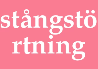 Synonym stångstörtning