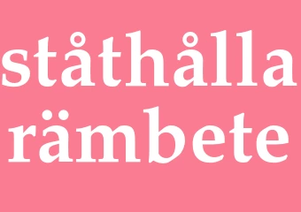 Synonym ståthållarämbete