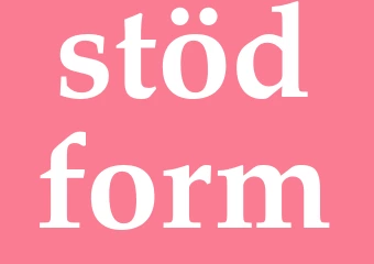 Synonym stödform