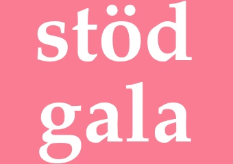 Synonym stödgala