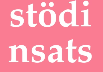 Synonym stödinsats