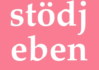 Synonym stödjeben