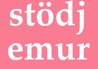 Synonym stödjemur