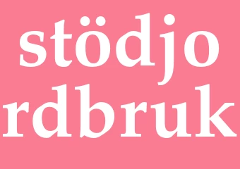 Synonym stödjordbruk