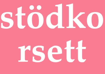 Synonym stödkorsett