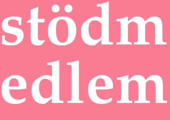 Synonym stödmedlem