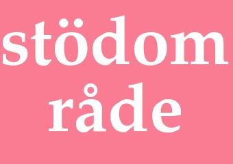 Synonym stödområde