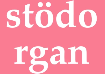 Synonym stödorgan