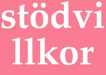 Synonym stödvillkor