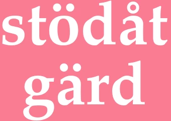 Synonym stödåtgärd
