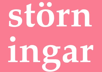 Synonym störningar
