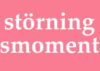 Synonym störningsmoment