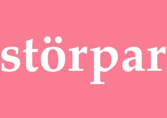 Synonym störpar