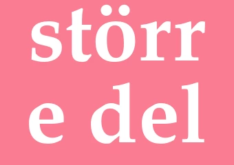 Synonym större del