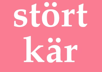 Synonym störtkär