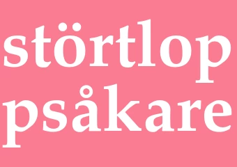 Synonym störtloppsåkare