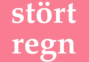 Synonym störtregn