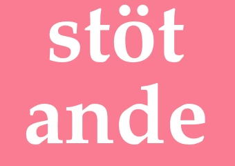Synonym stötande
