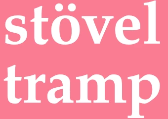 Synonym stöveltramp
