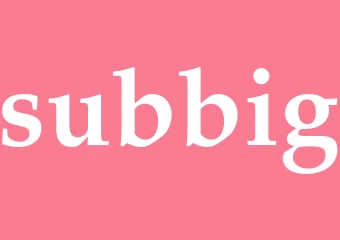 Synonym subbig