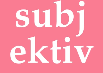 Synonym subjektiv