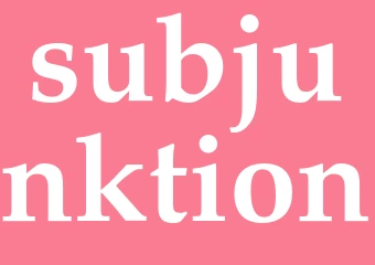 Synonym subjunktion