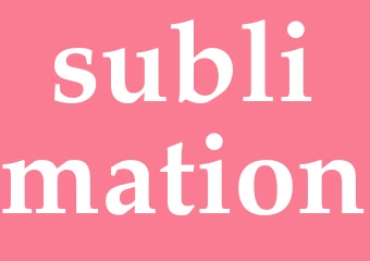 Synonym sublimation