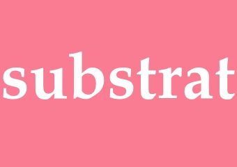 Synonym substrat