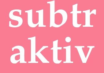 Synonym subtraktiv
