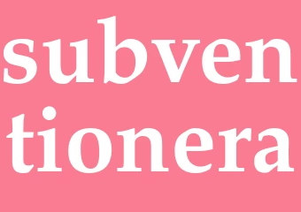 Synonym subventionera