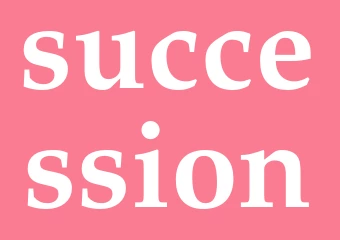 Synonym succession