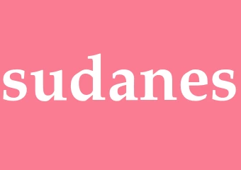 Synonym sudanes