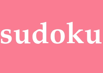 Synonym sudoku