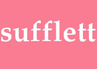Synonym sufflett