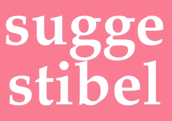 Synonym suggestibel