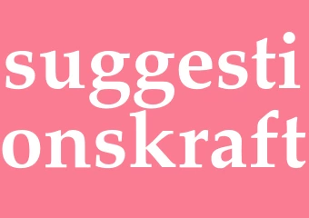 Synonym suggestionskraft