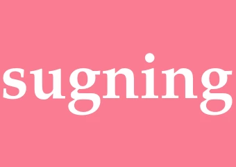 Synonym sugning