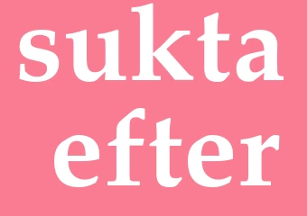 Synonym sukta efter