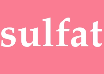 Synonym sulfat