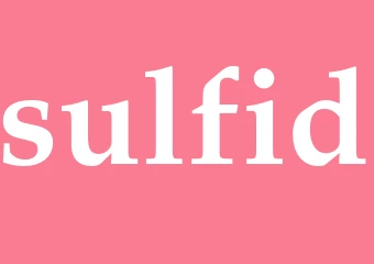 Synonym sulfid