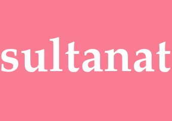 Synonym sultanat