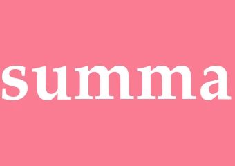 Synonym summa