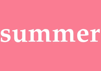 Synonym summer
