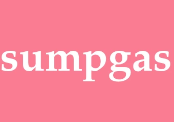 Synonym sumpgas