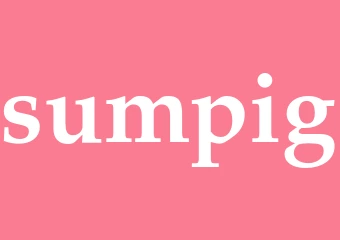 Synonym sumpig