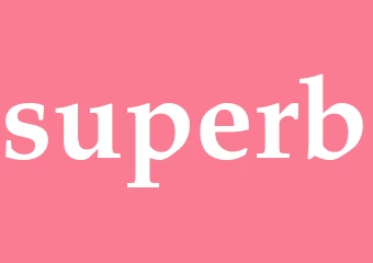 Synonym superb